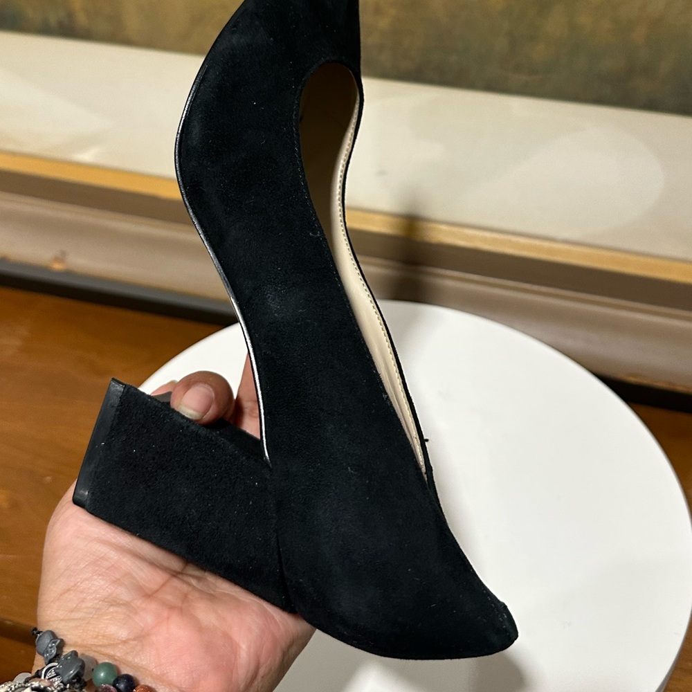 🌸MARC FISHER 🌸 Lewisa Pointed Toe Pump In Black Size: 6.5 - Picture 7 of 13